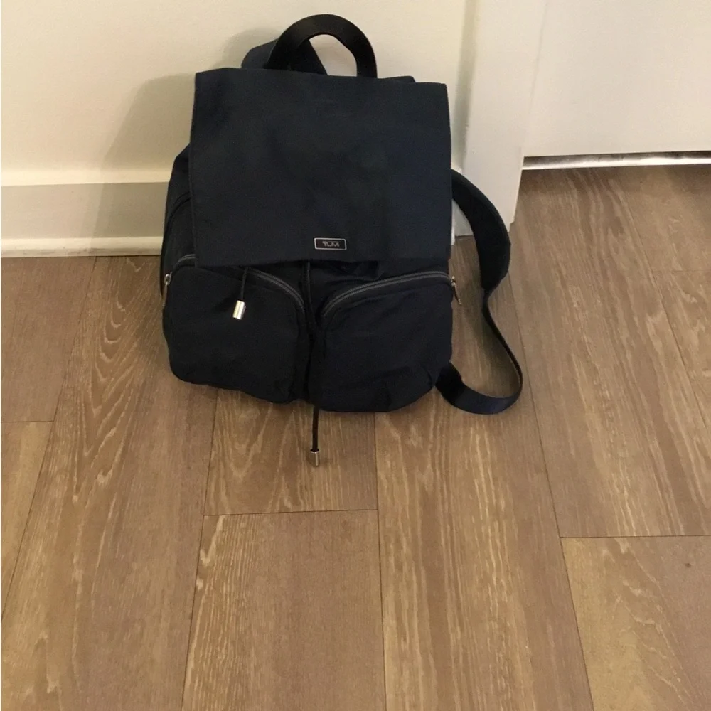 Tumi Navy Backpack